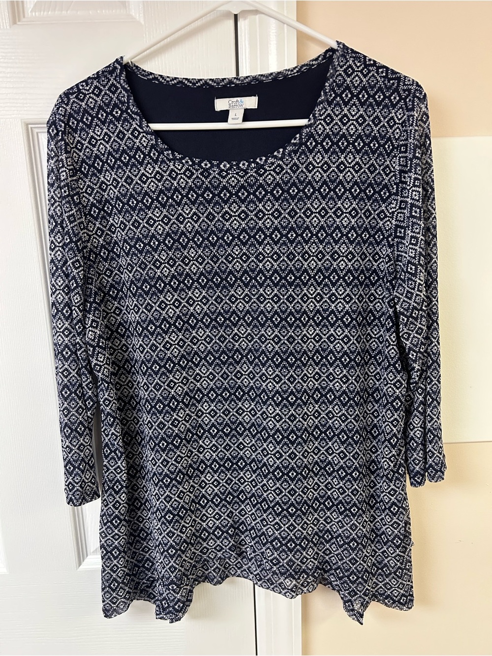 Croft & Barrow Scoop Neck Blouse